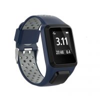 Curea din silicon eses pentru TomTom - Albastru închis și gri