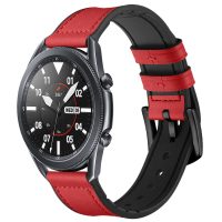 Curea din piele eses Sport - Rosie, 20 mm