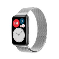 eses Milanese Loop pentru Huawei Watch Fit și Huawei Watch Fit New - Argintiu
