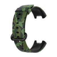 Curea din silicon eses pentru Xiaomi Redmi Watch 2 Lite - Cu model, verde