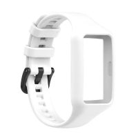 Curea din Silicon eses pentru Huawei Band 6 - Albă