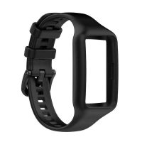 Curea din silicon eses pentru Huawei Band 6 - Negru