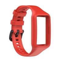 Curea din silicon eses pentru Huawei Band 6 - Rosie