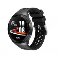 Curea perforata din silicon eses pentru Huawei Watch GT 2e - Neagra