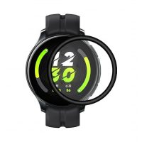 Folie de protecție cu margine neagră pentru Realme Watch T1
