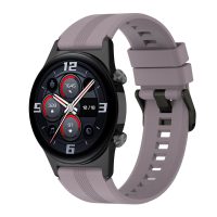 Curea din silicon eses cu bandă - Violet deschis, 22 mm