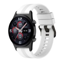 eses Brățară din silicon cu model - Alb, 22 mm