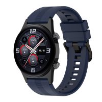 Curea din silicon cu bandă Eses - Albastru închis, 22 mm