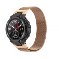 Brățară milaneză pentru Xiaomi Amazfit T-Rex - Roz Aurie