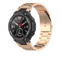 Brățară metalică pentru Xiaomi Amazfit T-Rex - Roz Aurie