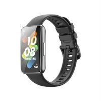 Curea din silicon eses pentru Huawei Band 7 - Negru