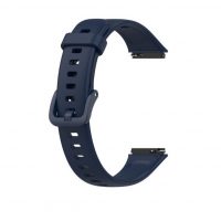 Curea din silicon eses pentru Huawei Band 7 - Albastru închis