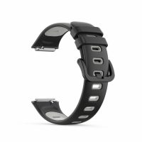 Curea sport din silicon eses pentru Huawei Band 7 - Negru Gri