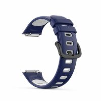 Curea sport din silicon eses pentru Huawei Band 7 - Albastră și Albă