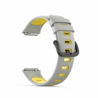 Curea sport din silicon eses pentru Huawei Band 7 - Gri Galben