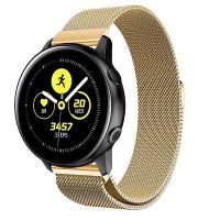 Curea Milanese cu eliberare rapidă pentru Garmin - Auriu, 20 mm