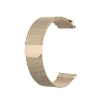 Curea Milanese cu eliberare rapidă pentru Garmin - Auriu nisipos, 20 mm