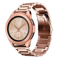 Curea metalică cu eliberare rapidă eses pentru Garmin - Auriu roz, 20 mm