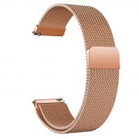 Curea Milanese cu eliberare rapidă pentru Garmin - Auriu roz, 22 mm