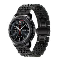 Curea cu eliberare rapidă Metal Link de la eses pentru Garmin - Neagră, 22 mm