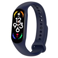 Curea din silicon eses pentru Xiaomi Smart Band 7 - Albastru închis