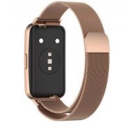 Bratara milaneză Eses pentru Huawei Band 7 - Auriu roz