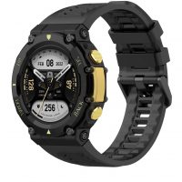 Curea din silicon eses pentru Xiaomi Amazfit T-Rex 2 - Negru