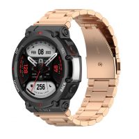 eses Brățară metalică pentru Xiaomi Amazfit T-Rex 2 - Roz auriu