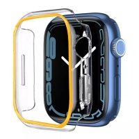 Ramă de protecție pentru Apple Watch - Portocaliu strălucitor, 45 mm