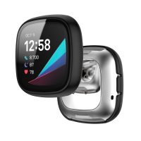 Husă de protecție pentru Fitbit Versa 3 și Sense - Neagră