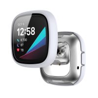 Husă de protecție pentru Fitbit Versa 3 și Sense - Albă
