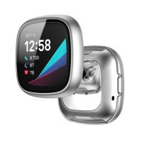 Husă de protecție pentru Fitbit Versa 3 și Sense - Argintie