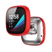 Carcasa protectoare pentru Fitbit Versa 3 și Sense - Roșie