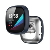 Carcasa protectoare pentru Fitbit Versa 3 și Sense - Albastră închisă