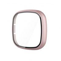 Husă de protecție pentru Fitbit Versa 3 și Sense - Roz strălucitor