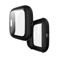Carcasa protectoare pentru Fitbit Versa 2 - Neagră