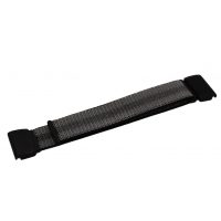 eses Curea din nylon pentru Garmin - Dungi negre, QuickFit 22 mm