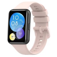 Brățara din silicon pentru Huawei watch fit 2 - Roz deschis
