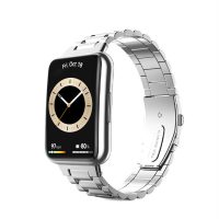 Curea metalică eses pentru Huawei Watch Fit 2 - Argintie
