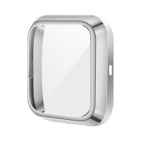 Husă din silicon pentru Fitbit Versa 2 - Argintie
