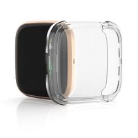 Husă din silicon pentru Fitbit Versa 2 - Transparentă