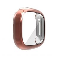 Husă din silicon pentru Fitbit Versa - Roze Aurie