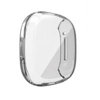 Husă din silicon pentru Fitbit Versa 3 și Sense - Transparent
