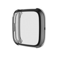 Husă din silicon pentru Fitbit Versa 3 și Sense - Negru