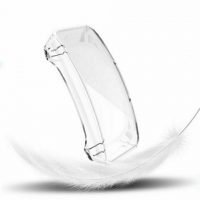 Husă din silicon pentru Fitbit Inspire și Inspire HR - Transparent