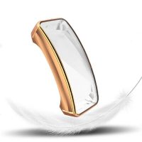 Husă din silicon pentru Fitbit Inspire și Inspire HR - Roze Aurie
