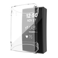 Husă din silicon pentru Fitbit Charge 3 și 4 - Transparent