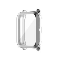 Husă din silicon pentru Amazfit Bip U, Bip 1S și Bip Lite - Argintie