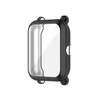Husă din silicon pentru Amazfit Bip U, Bip 1S și Bip Lite - Neagră