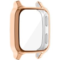 Husă din silicon pentru Garmin Venu SQ - Auriu roz
